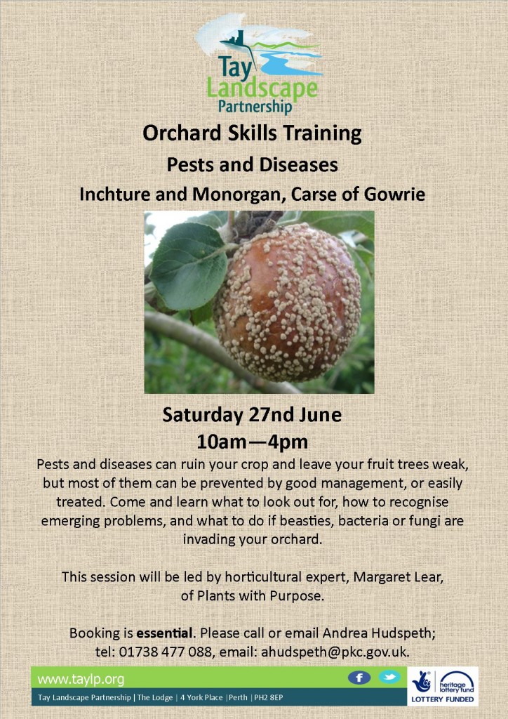 Orchard Skills Training Pests and Diseases 27.06.2015